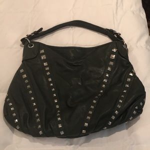 Faux leather purse